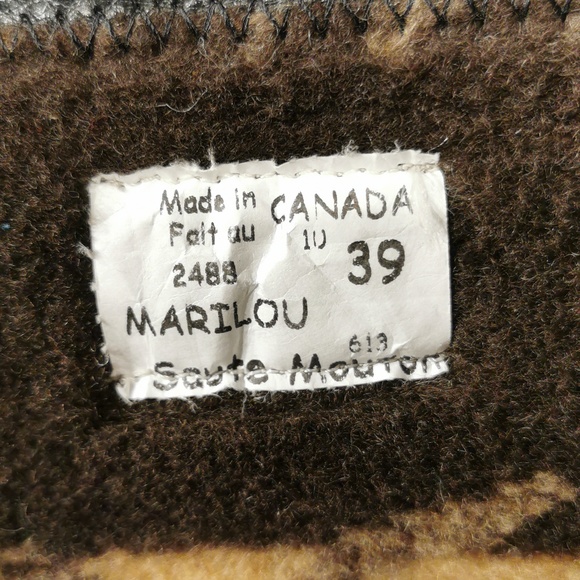 Saute Mouton Marilou Women's Boots Size 8 US/ 39 Eur - Picture 9 of 11